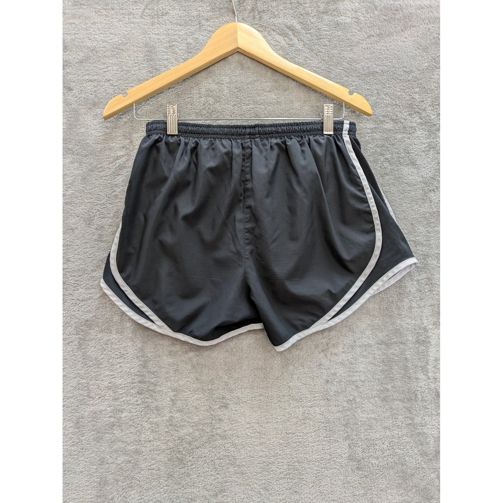 Athletic Nike Dri-FIT Tempo Running Shorts‎ Women Small Black White Trim - Picture 5 of 8
